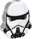 1 Unze Silber Star Wars Imperial Patrol  Patrol Trooper 2022 PP (Auflage: 10.000 | coloriert | Polierte Platte | High Relief)
