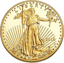 1 Unze Gold American Eagle 2016 (Polierte Platte)