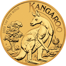 1 Unze Gold Känguru Nugget 2023