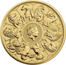 1 Unze Gold The Queen's Beasts Collection Completer Coin 2021