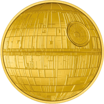 5 Unze Gold Todesstern Star Wars 2022 PP (Auflage: 25 | Polierte Platte)