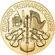 1 Unze Gold Wiener Philharmoniker 2022