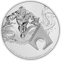 1 Unze Silber Aquaman 2022 (Auflage. 15.000)