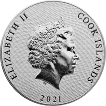 1 Unze Silber Cook Islands William Bligh 2021 (Auflage: 999)