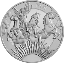 1 Unze Silber Eos und die Pferde 2023 (Auflage: 10.000)