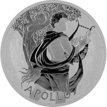 1 Unze Silber Götter des Olymp Apollo 2023 (Auflage: 13.500)