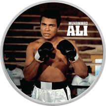 1 Unze Silber Muhammad Ali 2023 (Auflage: 2.500 | coloriert)