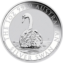 1 Unze Silber Perth Mint Schwan 2023 (Auflage: 25.000)