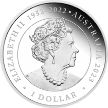 1 Unze Silber Perth Mint Schwan 2023 PP (Auflage: 2.500 | Polierte Platte)
