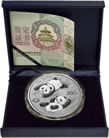 1kg Silber China Panda 2022 PP (Polierte Platte | Auflage: 20.000)
