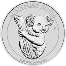1kg Silber Koala 2020