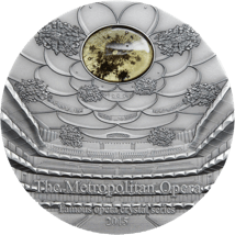 2 Unze Silber Metropolitan Opera (Kristallkronleuchter | Auflage: 1.999)
