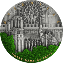 2 Unze Silber Notre Dame 2021 AF (Auflage: 500 | High Relief)