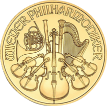 30 x 1/10 Unze Gold Philharmoniker 2021