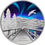 1 Unze Silber Aurora Borealis 2023 PP (Auflage: 2.000 | Polierte Platte | coloriert)