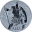 1 Unze Silber Götter des Olymp Ares 2023 (Auflage: 13.500)