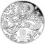 1 Unze Silber Lunar III Drache 2024 PP (Auflage: 5.000 | Polierte Platte)