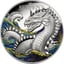 2 Unze Silber Mythische Kreaturen Seeschlange 2024 PP (Auflag: 750 | coloriert | High Relief | Polierte Platte)