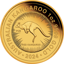 Gold Australian Känguru Set 2024 PP (Auflage: 199 | Polierte Platte)