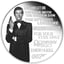 1 Unze Silber James Bond Roger Moore 2022 PP (Auflage: 5.000 | Polierte Platte)