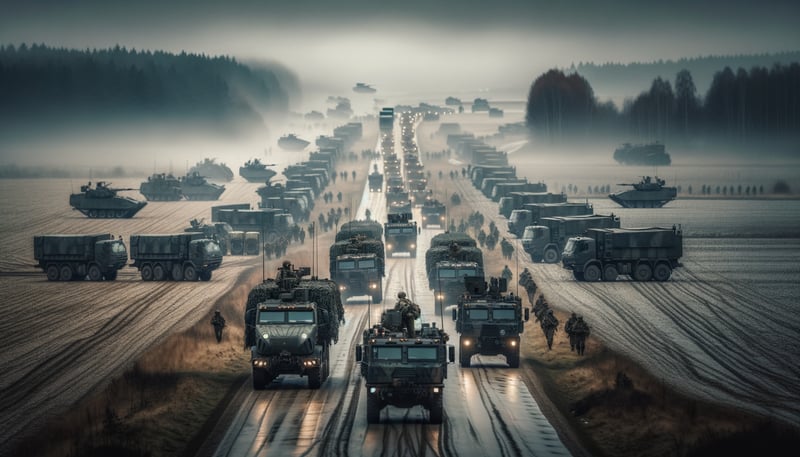Die Bundeswehr im Zeichen der Zeitenwende: Großmanöver an der NATO-Ostflanke