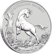 1 Unze Silber Australian Brumby 2022 (Auflage: 25.000)