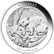 1 Unze Silber Australian Wombat 2024 (Auflage: 25.000)