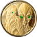 1 Unze Gold Ghana Alien 2023 (Auflage: 100)