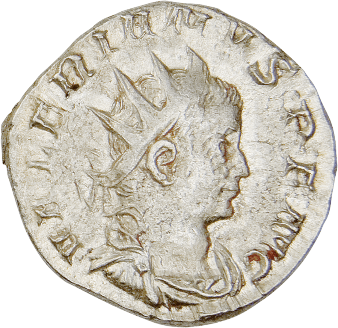 Antoninian Valerian II. · Vorderseite