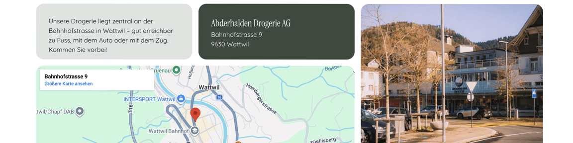 Titelbild von Abderhalden Drogerie AG