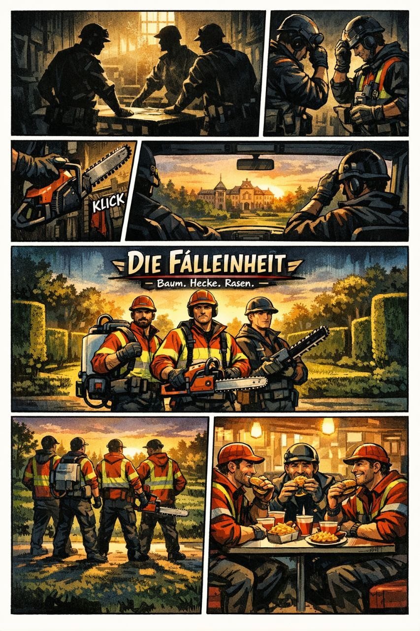 Titelbild von Die Fälleinheit- Baumfällungen und Forstservice