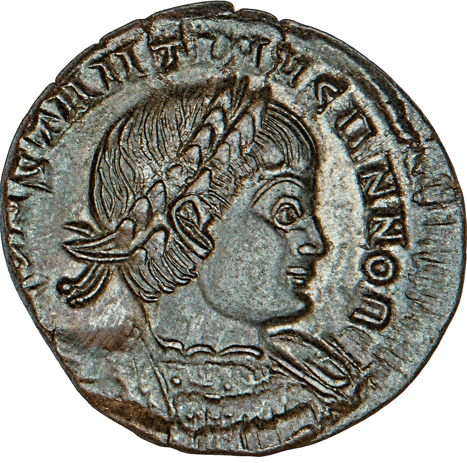 Follis of Constantine II · obverse
