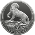 1 kg Silber Big Five III Leopard 2026