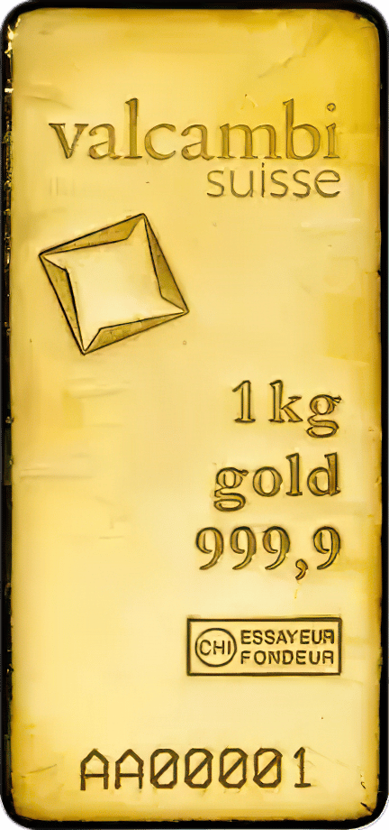 1 kg cast bar · Front