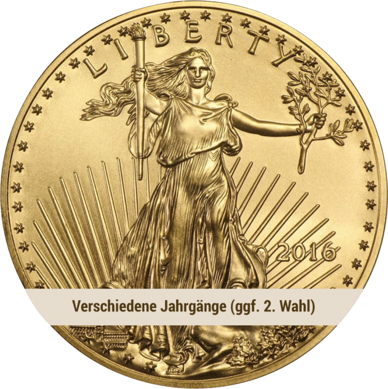 Detail of the obverse in the sample image: Liberty with torch and olive branch, LIBERTY at the top