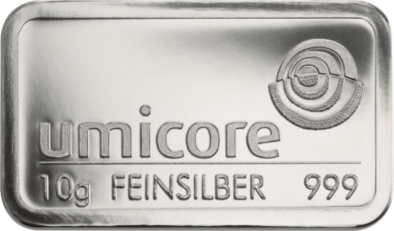 Silberbarren 10 g