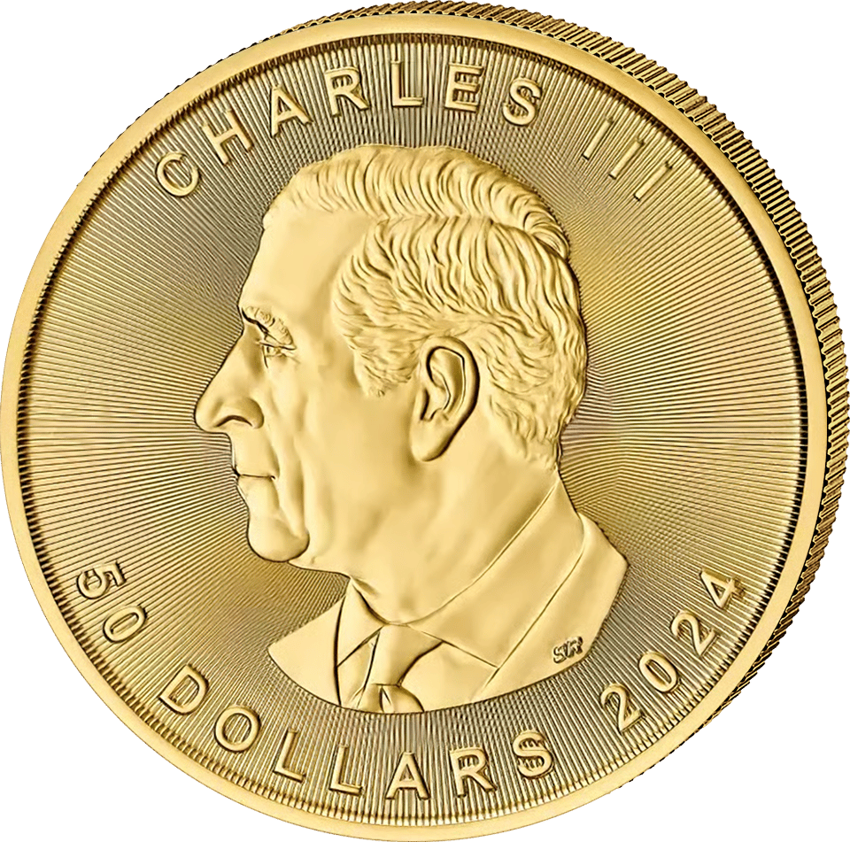 1 Unze Gold 2024 · Bildnisseite