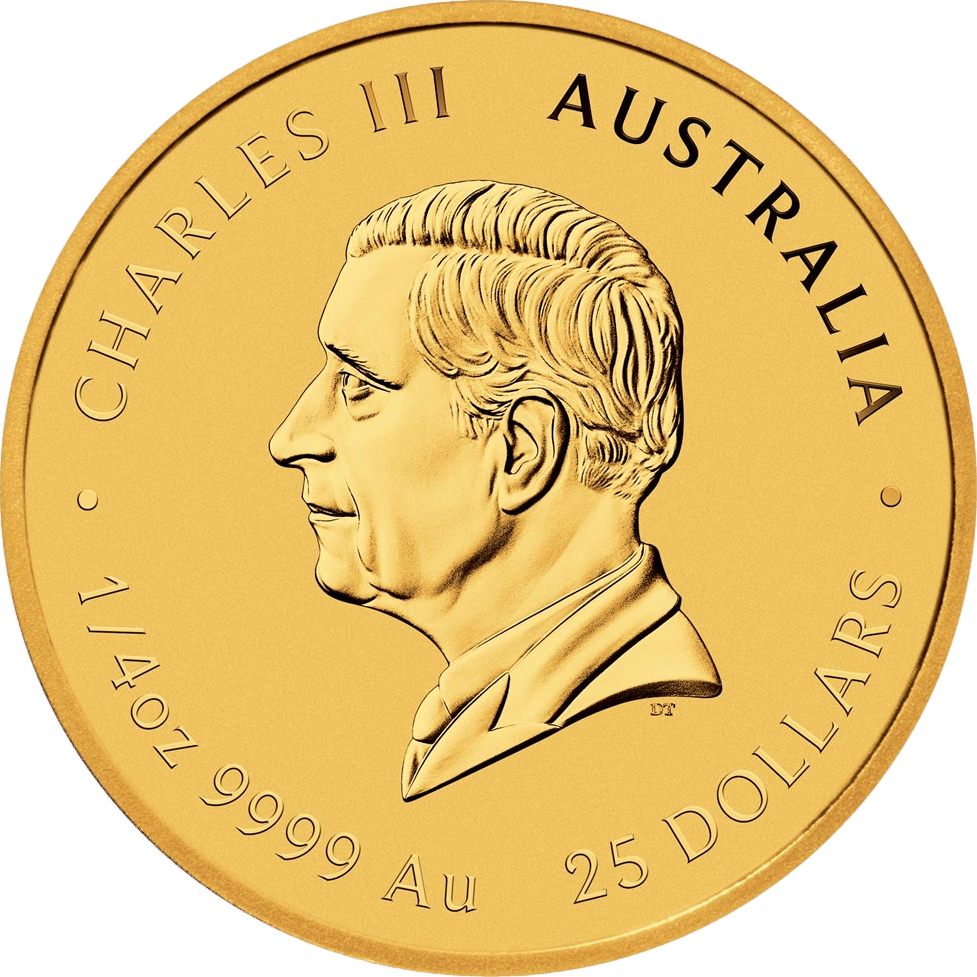 Abbildung der Wertseite: König Charles III. im Profil, Umschrift CHARLES III und AUSTRALIA, unten der Nennwert