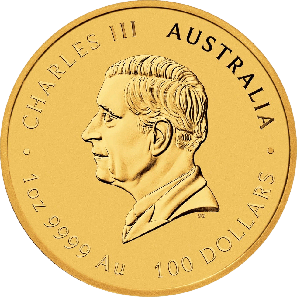 Abbildung der Wertseite: König Charles III. im Profil, Umschrift CHARLES III und AUSTRALIA, unten der Nennwert