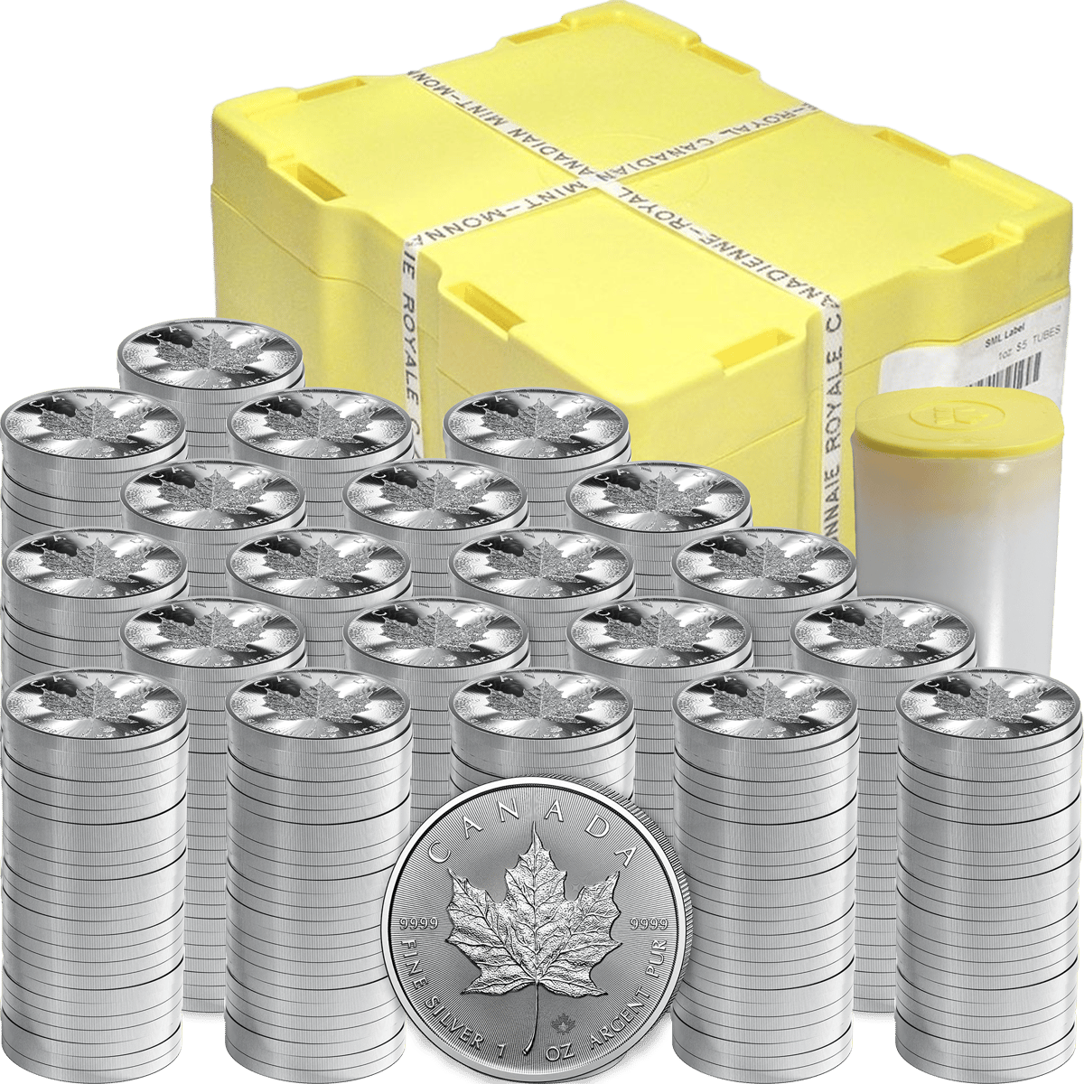 500 Silber Maple Leafs 2026