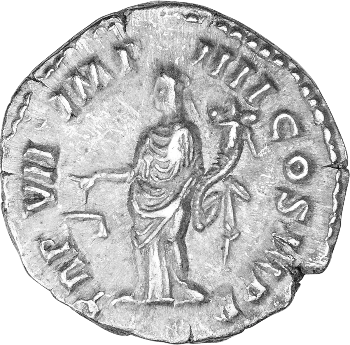 Denar Commodus · Rückseite