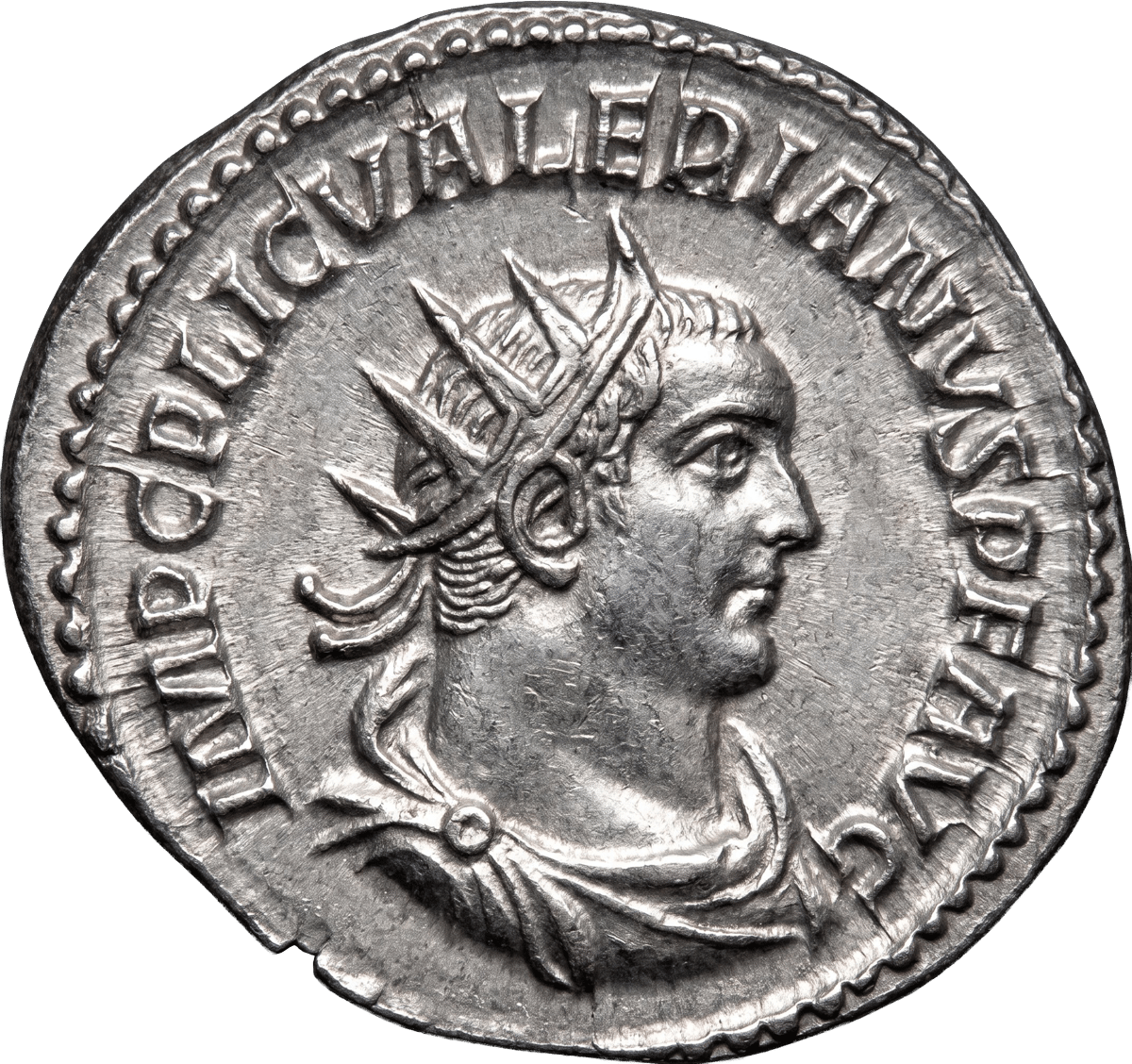 Antoninian Valerian I. · Vorderseite