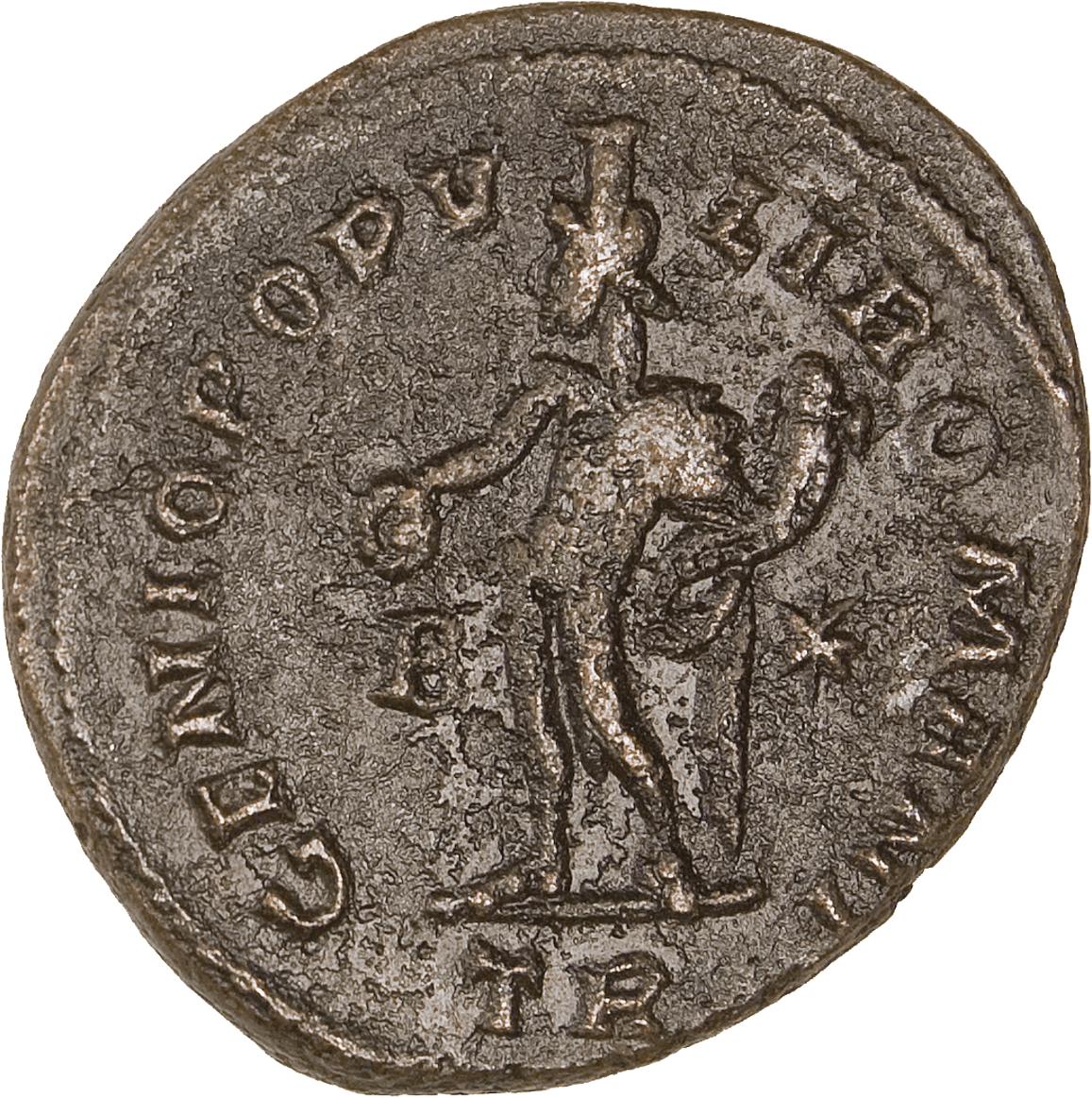 Großfollis Diocletian · Rückseite