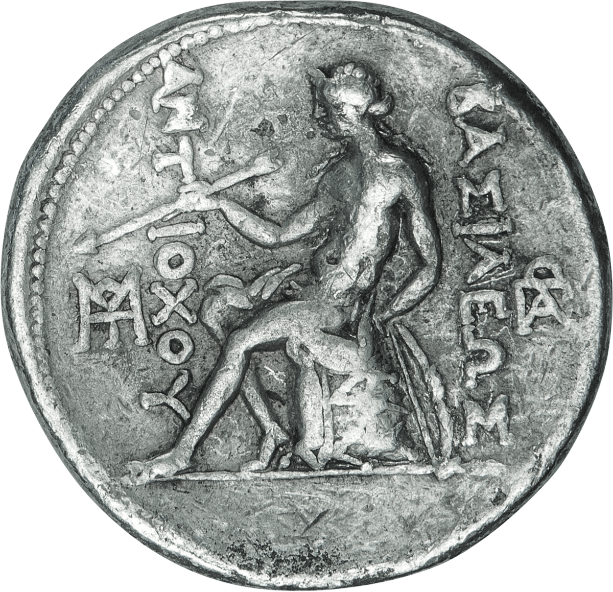 Tetradrachme Antiochos I. Soter · Rückseite