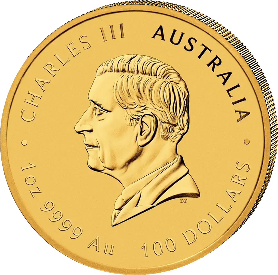 Abbildung der Wertseite: König Charles III. im Profil, Umschrift CHARLES III und AUSTRALIA, unten der Nennwert
