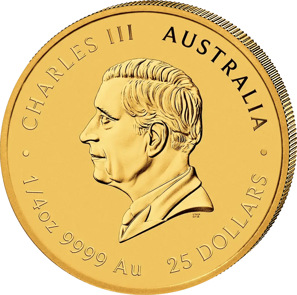 Abbildung der Wertseite: König Charles III. im Profil, Umschrift CHARLES III und AUSTRALIA, unten der Nennwert