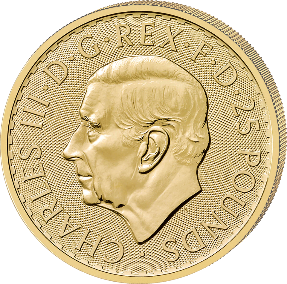 1/4 ounce of gold, 2027 · Portrait side
