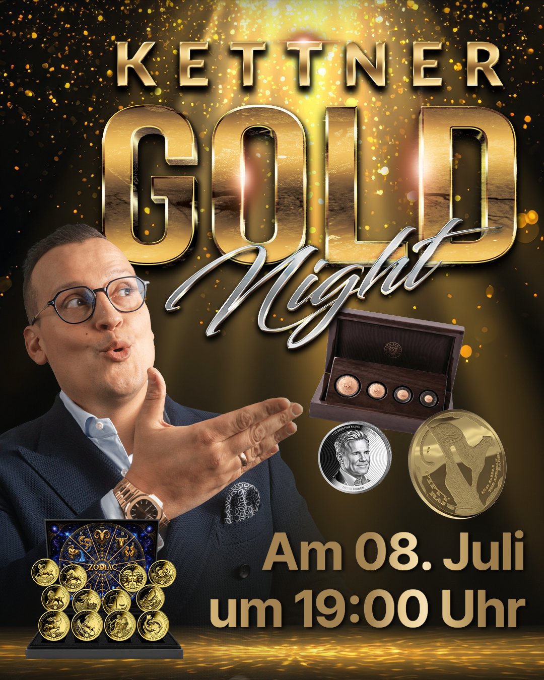 Gold Night am 08. Juli