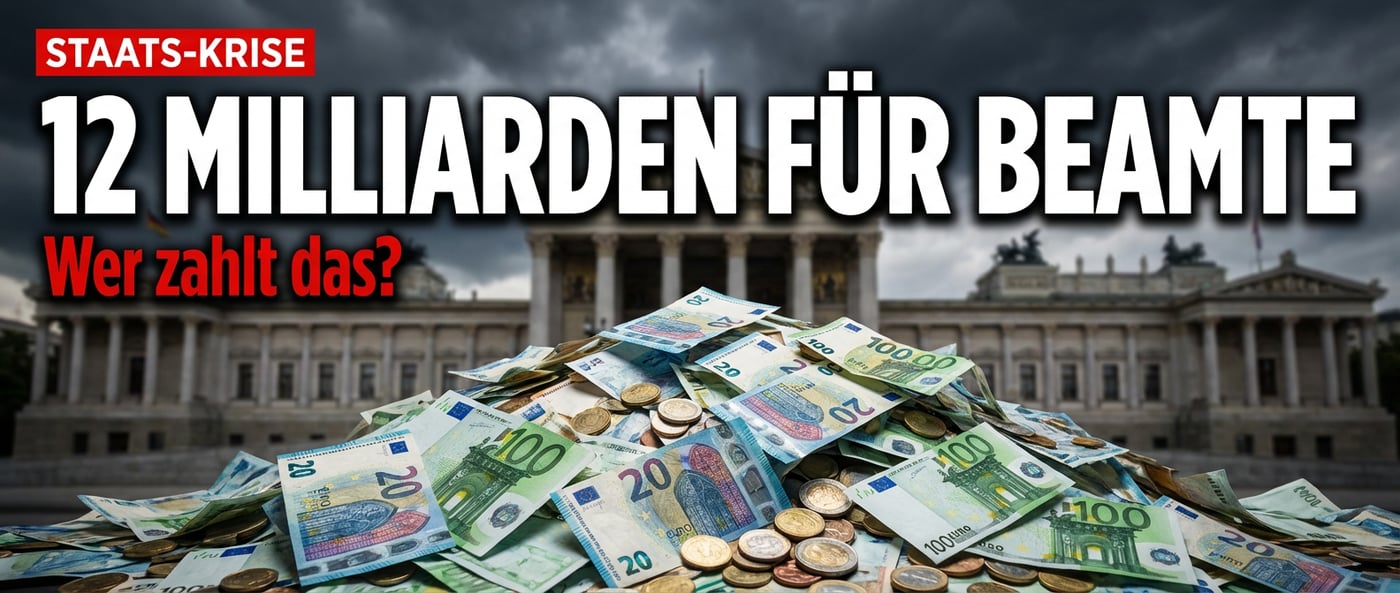 12 Milliarden Euro für den Staatsdienst: Wer soll das noch bezahlen?