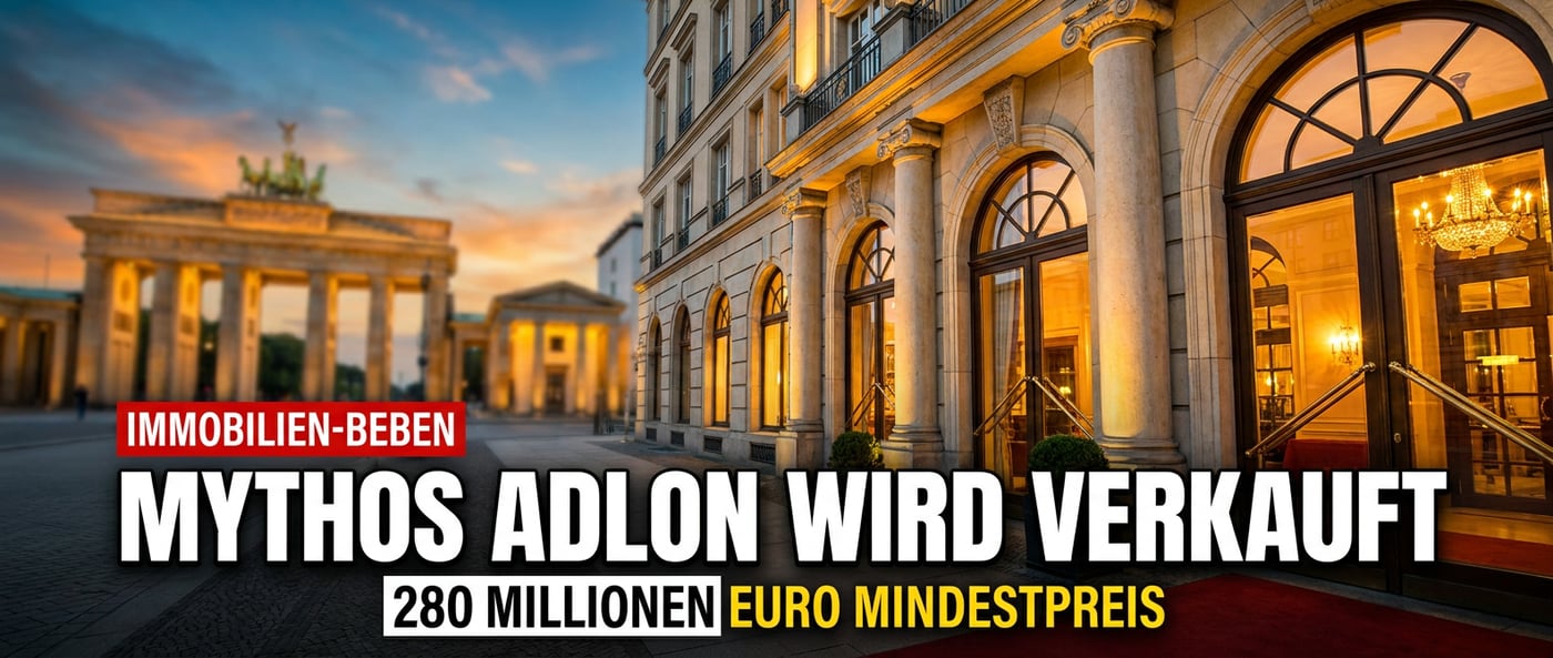 280 Millionen für einen Mythos: Warum der Verkauf des Adlon mehr über Deutschland verrät als jede Sonntagsrede